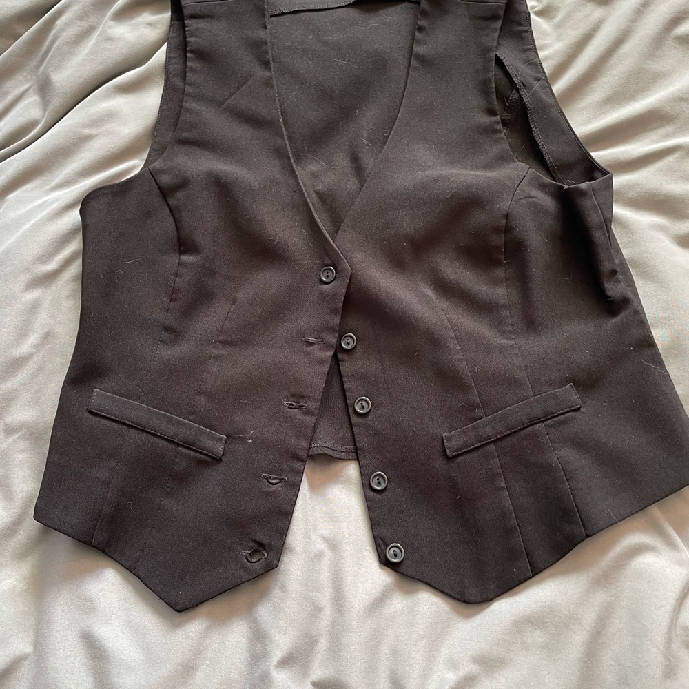 Classic Black Women's Vest